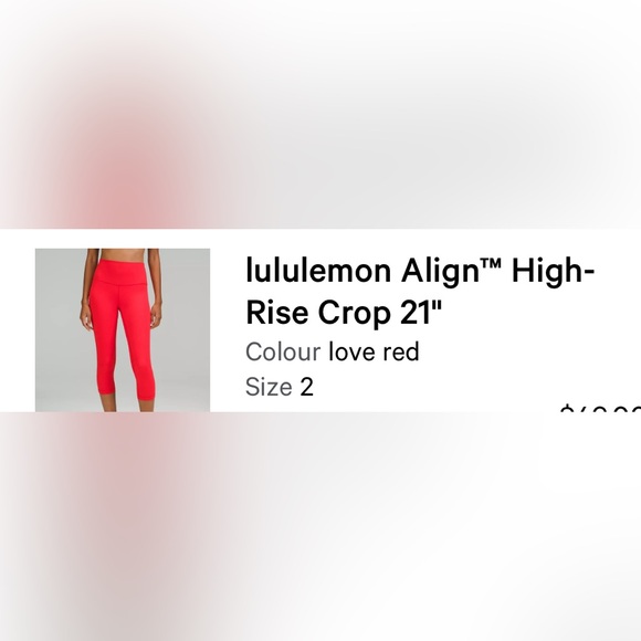 Lululemon Align pants - Picture 2 of 3